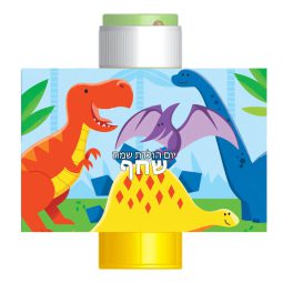 מדבקות לבועות סבון - דינוזאורים וחברים
