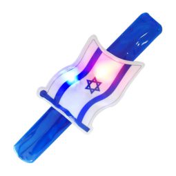 צמיד סרגל אורות דגל ישראל 1 יח'