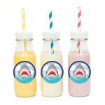 מדבקות עגולות לעיצוב כרישים