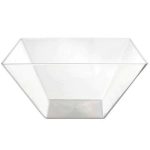 קערה מרובעת שקופה גדולה