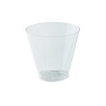 כוסות קריסטל לפירות שקוף