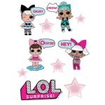 תמונה אכילה דמויות LOL לעוגה 1