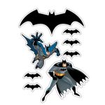 תמונה אכילה דמויות באטמן לעוגה 1