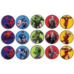 דף לקאפקייקס הנוקמים