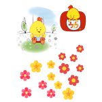 תמונה אכילה דמויות לולי לעוגה 2