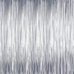 וילון פרנזים מטאלי - כסף