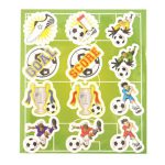 דף מדבקות כדורגל