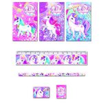 סט כלי כתיבה חד קרן - מגוון