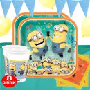 חבילת יום הולדת המיניונים 8 מוזמנים