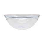 קערה גדולה יהלום לסלט - שקוף