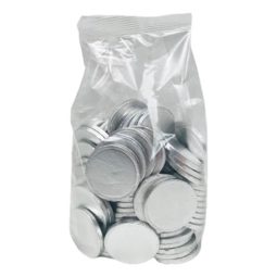 מטבעות שוקולד כסף 450 גרם
