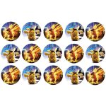 דף לקאפקייקס פיקאצ'ו 1