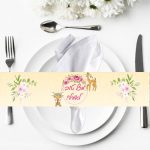 חבקי מפיות בעיצוב אישי - במבי