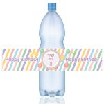 מדבקות לבקבוקים מסיבת פסטל