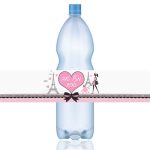 מדבקות לבקבוקים לחגוג בפריז