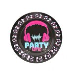 צלחות נייר קטנות טיק טוק TIK TOK