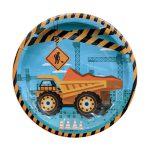 צלחות נייר קטנות מסיבת טרקטורים