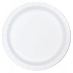 צלחות קלאסיק מתכלות גדולות 25 יח'