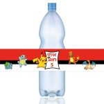 מדבקות לבקבוקים פוקימון