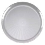 מגש פסים עגול שקוף 40 ס"מ