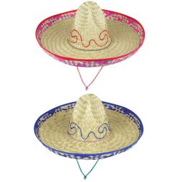 כובע סומבררו קש מקסיקני - מגוון