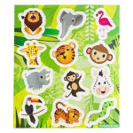 דף מדבקות חיות