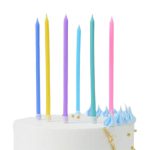 נרות ארוכים – צבעוני פסטל