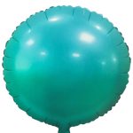 בלון הליום עגול טורקיז