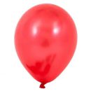בלוני לטקס מטאלי אדום 50 יח'