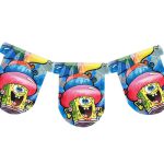 כרזת דגלונים - בוב ספוג