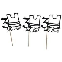 קיסמים חלאקה שחור מנצנץ