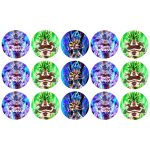 דף לקאפקייקס דרגון בול 1