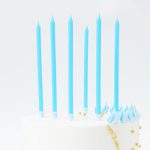 נרות ארוכים - כחול