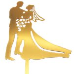 טופר אקרילי חתונה