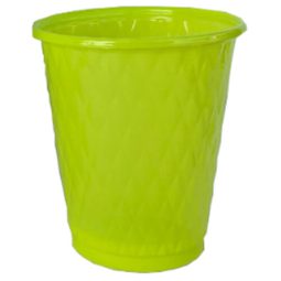 כוסות פלסטיק יהלום - ירוק