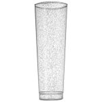 כוסות לונג קריסטל כסף מנצנץ