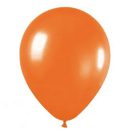 בלוני לטקס מטאלי כתום 50 יח'