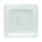 מגש מרובע בינוני - שקוף