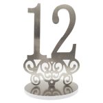 מעמד עץ מטאלי בת מצווה - כסף