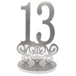 מעמד עץ מטאלי בר מצווה -כסף