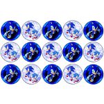 דף לקאפקייקס סוניק 1