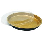 תבניות אלומיניום זהב - עגול 24 ס"מ