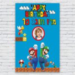 הדפסת פוסטרים בעיצוב אישי סופר מריו 1