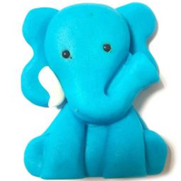 פיל כחול מבצק סוכר