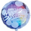 בלון הליום צבעוני – Happy Birthday