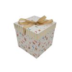 קופסת קרטון עם מכסה מסיכה - קטן