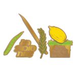 קישוטי שולחן חג סוכות שמח