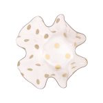 קערית קטנה מעוצבת - נקודות זהב