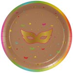 צלחות גדולות פורים שמח קראפט