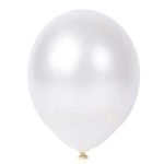 בלוני לטקס מטאלי שקוף 50 יח'